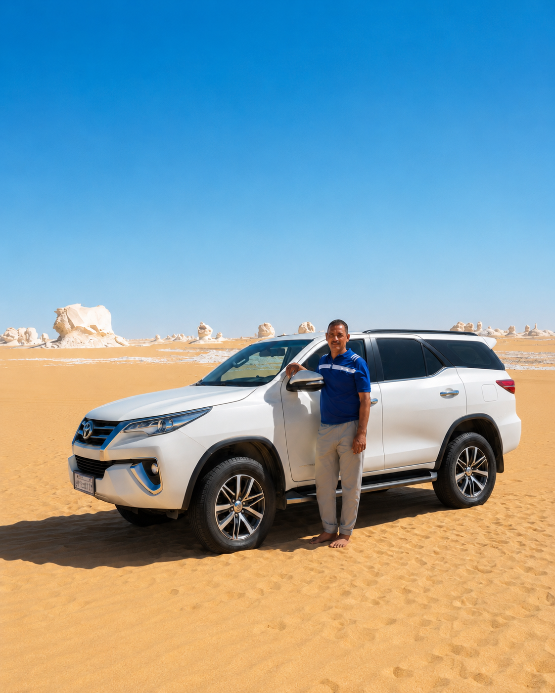 Local desert guide in Egypt