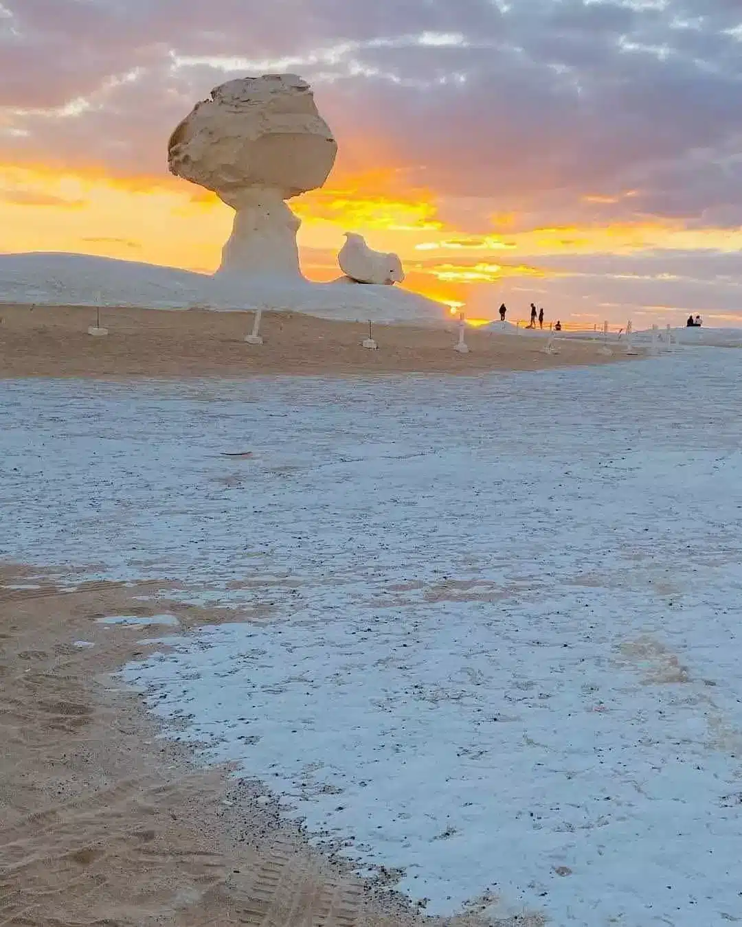 White Desert safari in Egypt