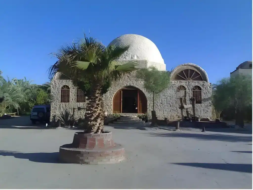 Ahmed Safari Camp exterior in Bahariya Oasis Egypt