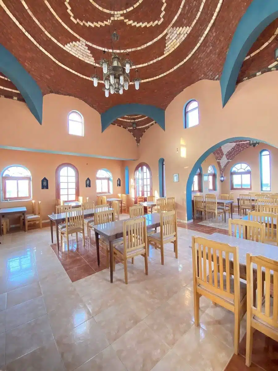 Bedouin Castle Hotel home style dining