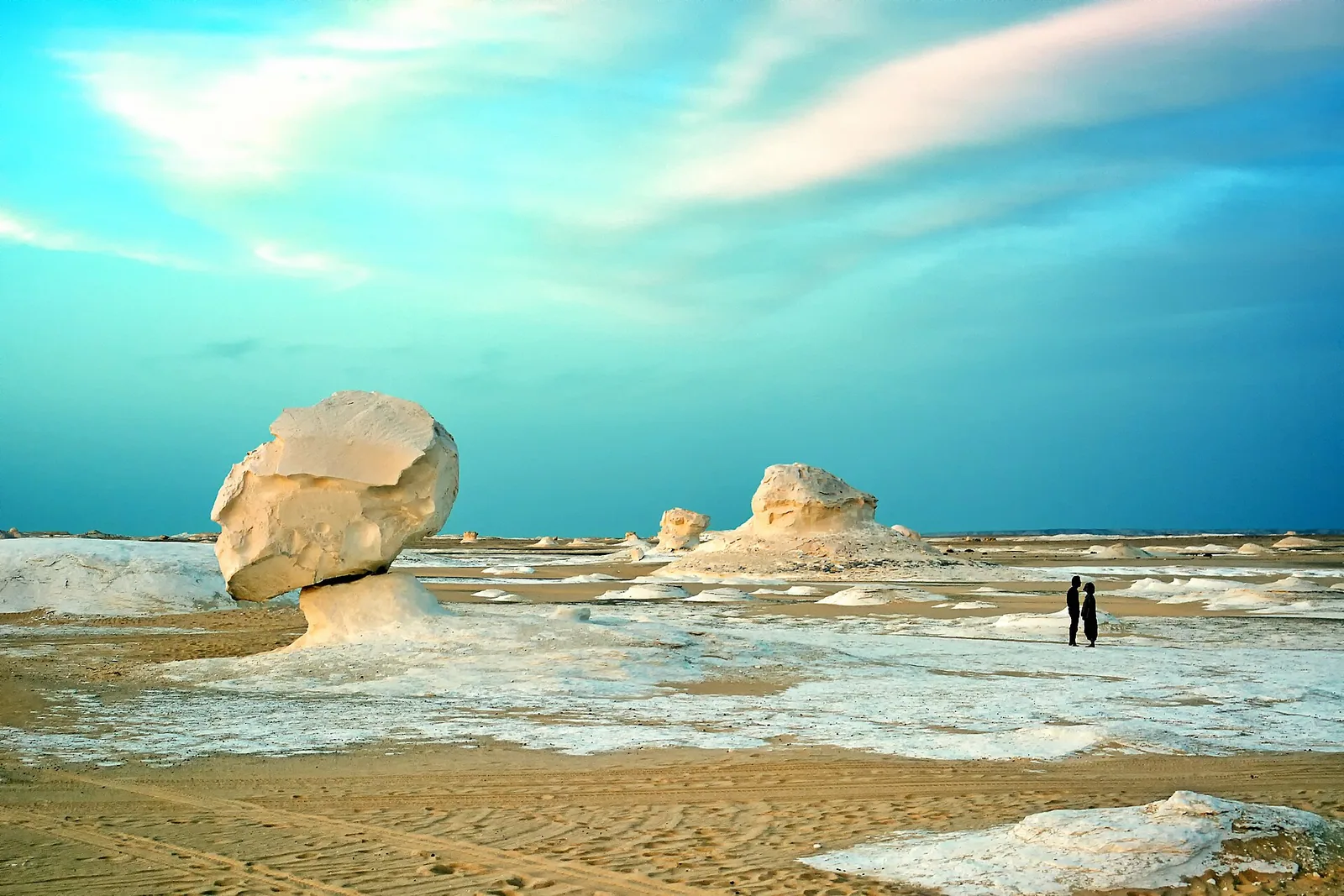 White Desert on an Egypt desert tour from Cairo