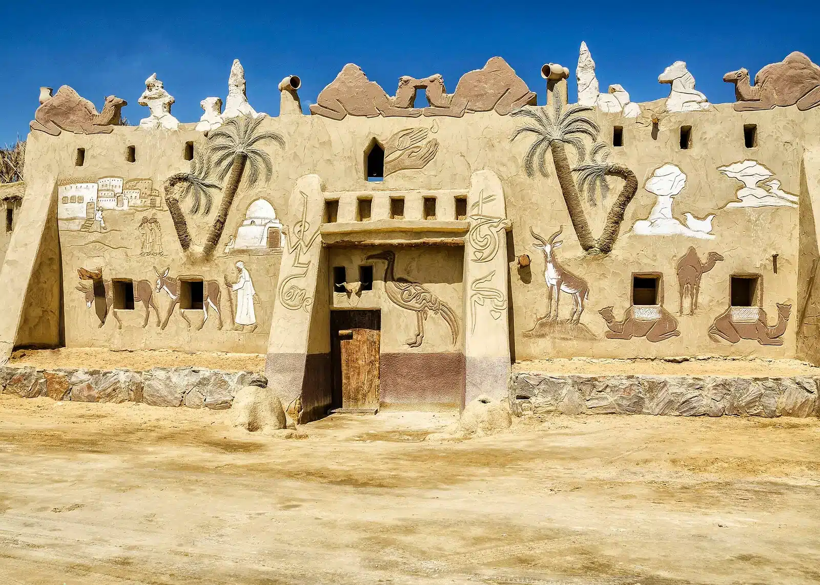 Badr Museum in Farafra Oasis Egypt