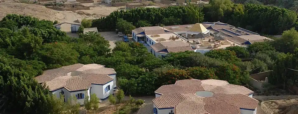 International Hot Spring Hotel aerial view