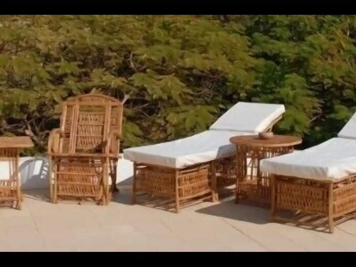 International Hot Spring Hotel terrace seating