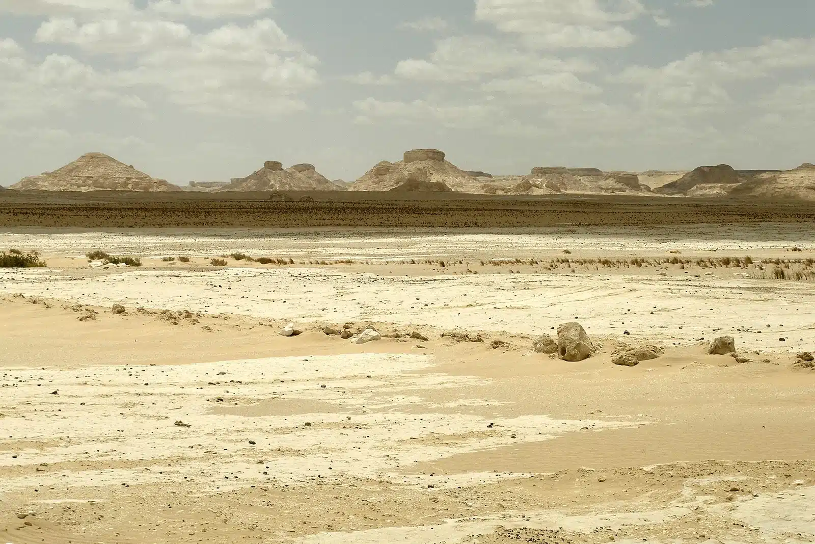 Farafra depression near White Desert National Park Egypt