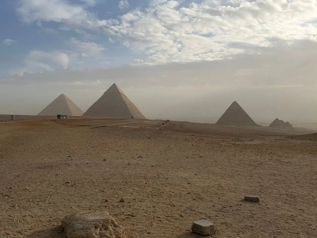 Giza Pyramids and GEM Day Giza Pyramids during a Cairo itinerary combining Giza with the Grand Egyptian Museum