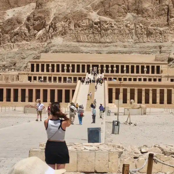 Temple of Hatshepsut visited on a Luxor day trip from Hurghada