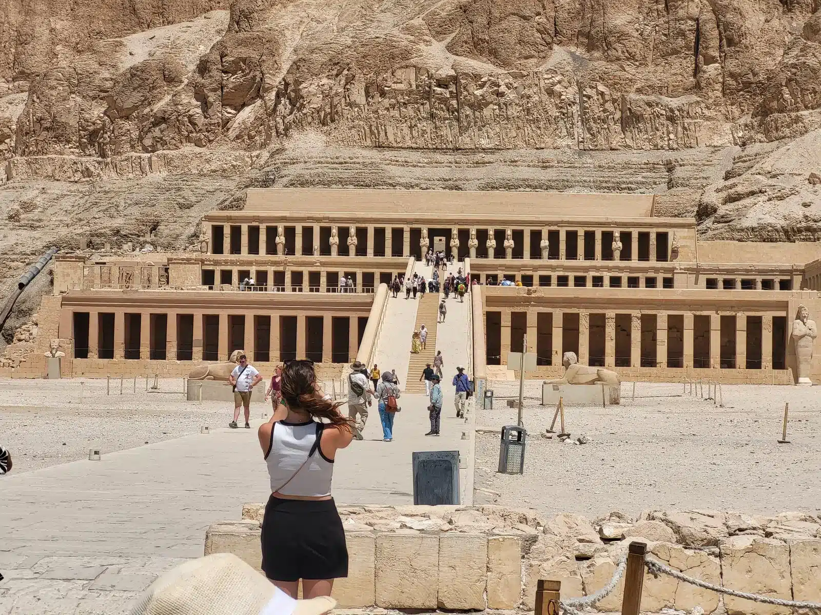 Temple of Hatshepsut visited on a Luxor day trip from Hurghada