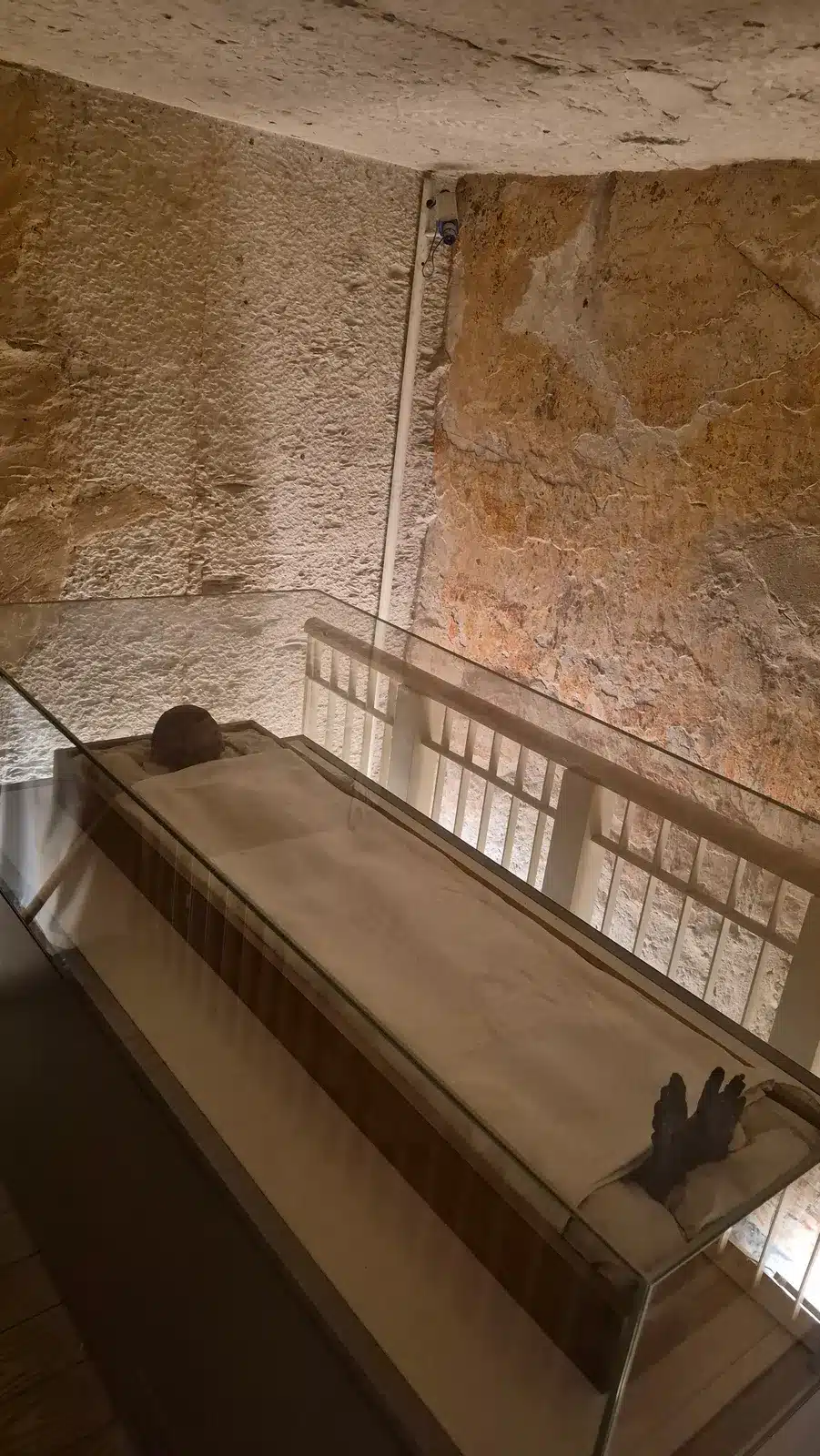Interior stairway descending into a Valley of the Kings tomb