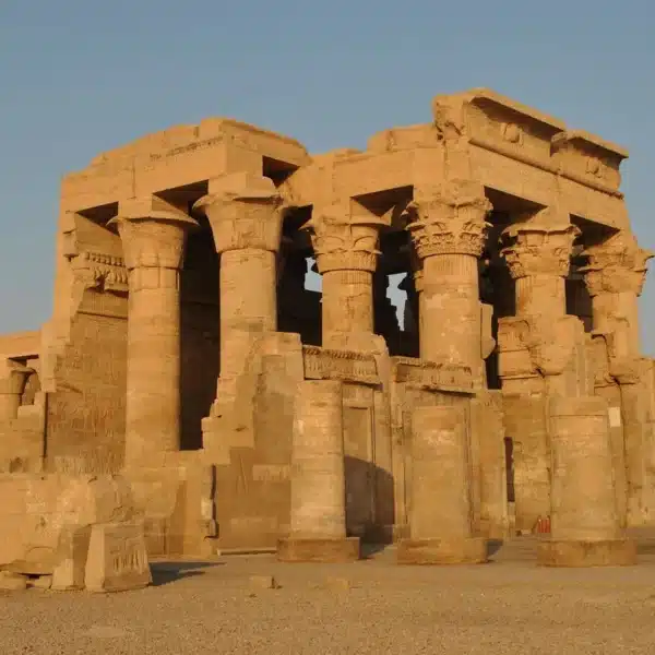 Kom Ombo Temple beside the Nile on a cruise excursion